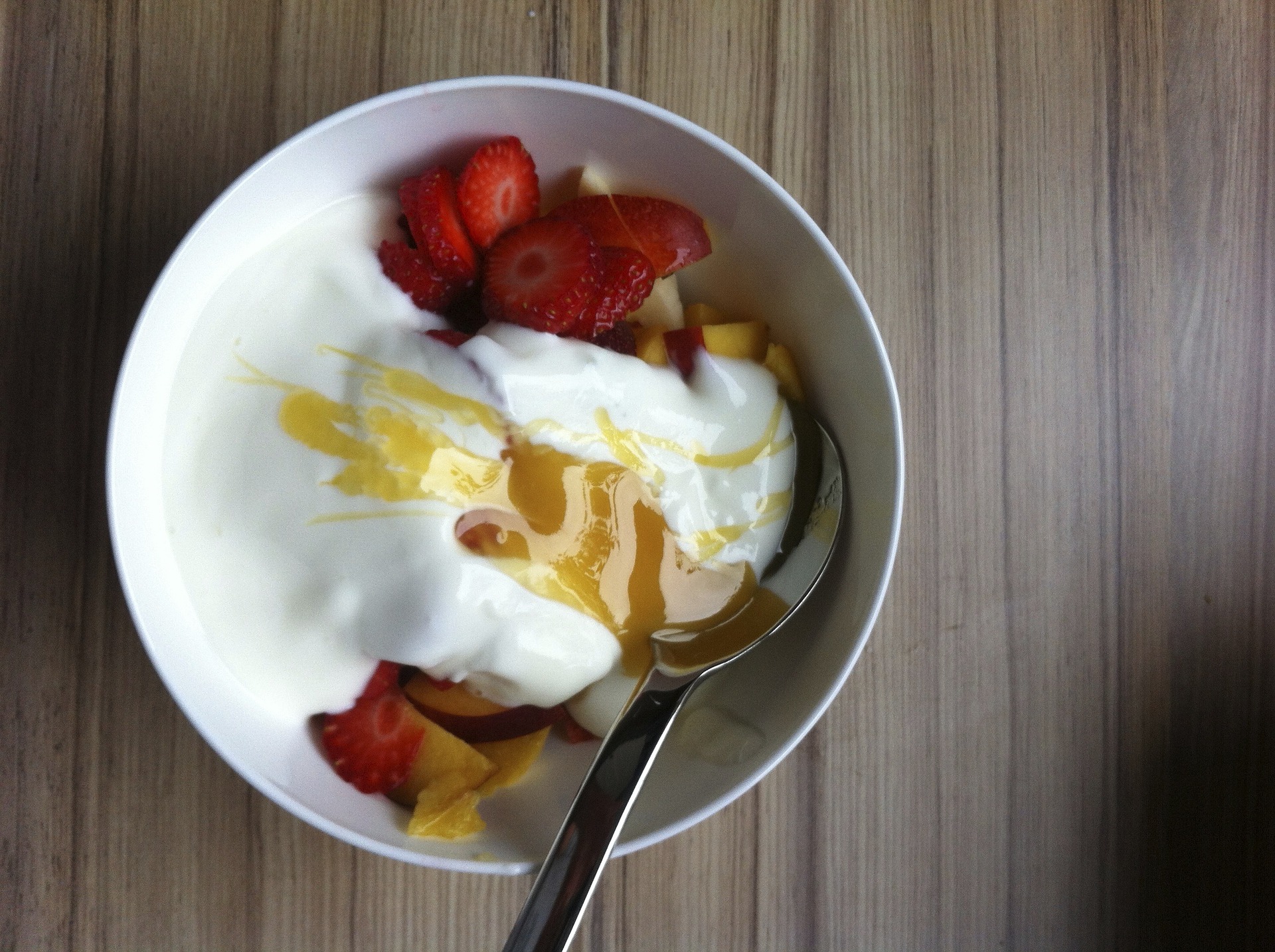 Řecký jogurt obsahuje až 8 gramů bílkovin na 100 g / foto: pixabay.com
